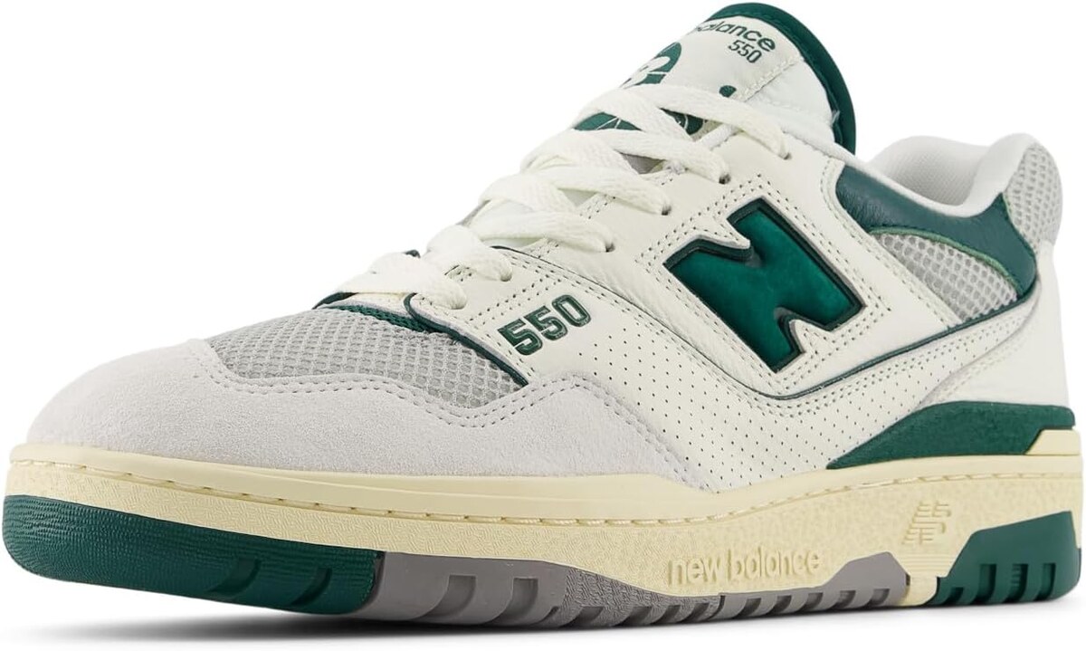 New Balance 550 — White / Green
